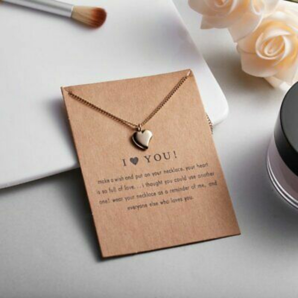 I Love You Fashion Necklace